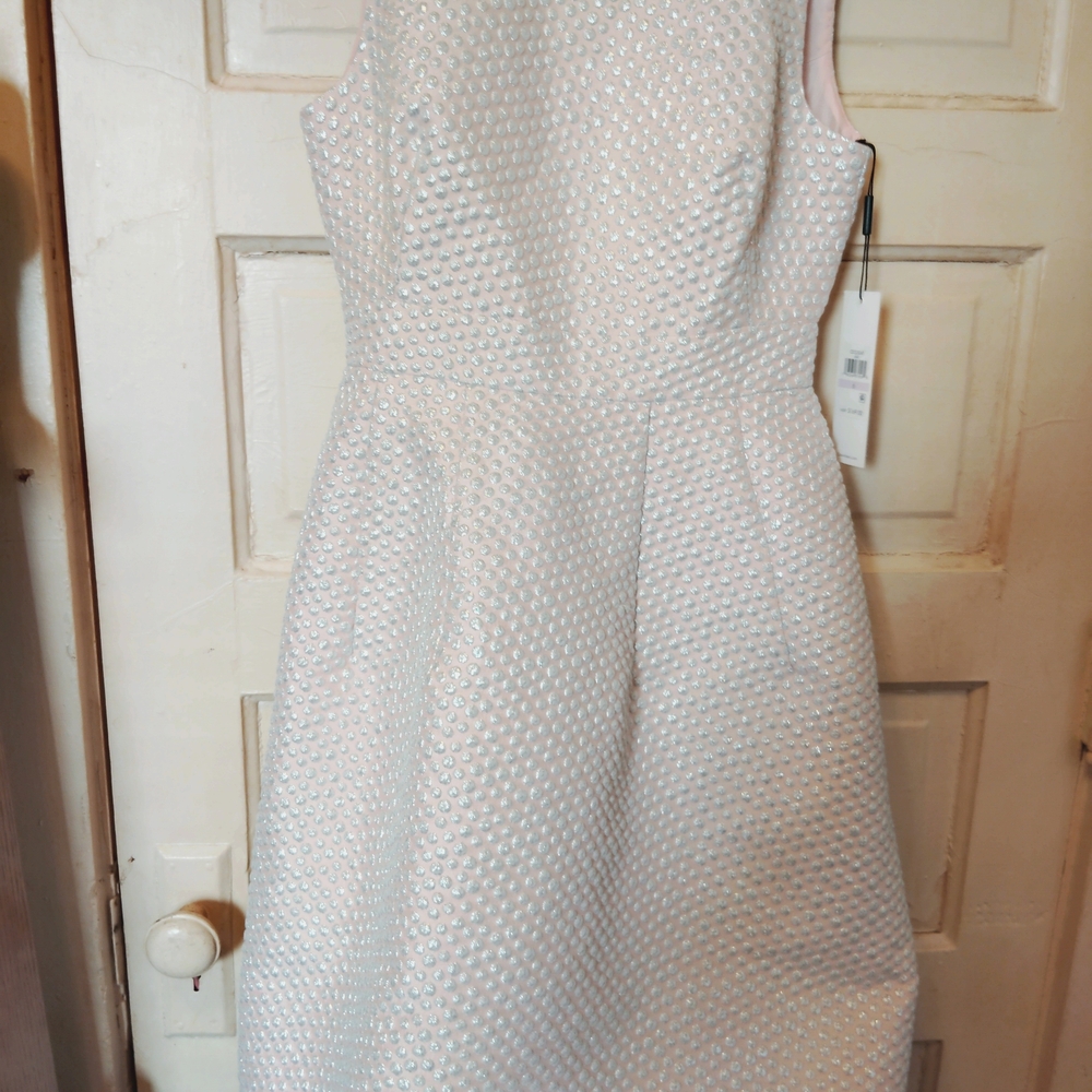 Calvin Klein Pink Textured Mini Dress